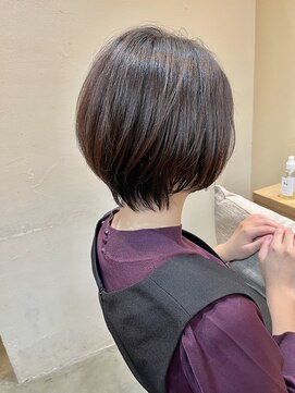 ソウスシア(SOURCE cia) 大人可愛いナチュラルショート【佐藤和弥】