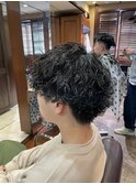 カット&波巻きスパイラルパーマ【SHOHEI】