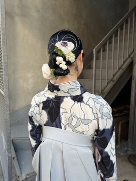 ビビト(bibito) bibito ヘアセット ヘアアレンジ 卒業式ヘア 着付け 袴