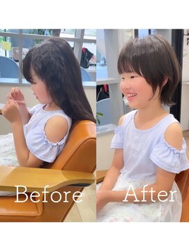 アイル(I'll) 【Hair Make I`ll】 ビフォーアフター4