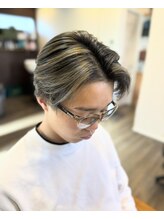 ヘア ラボ トアル(hair labo toaru) マッシュ×太めハイライト