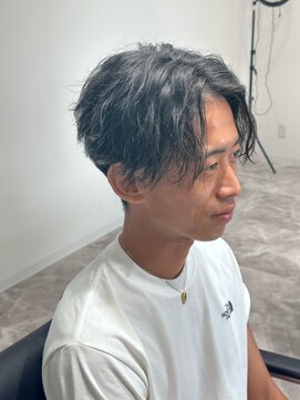 ジェントル(GENTLE) ツイストスパイラルパーマセンターパート