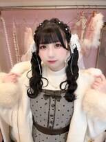 ドットハリス(.Hallis)&nbsp;アイドルヘア ツインテール 編み込み ヘアメ