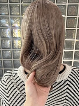 ペレ 梅田(PELE) 前髪/アンブレラカラー/こなれミディ/イメチェン/ウェーブパーマ