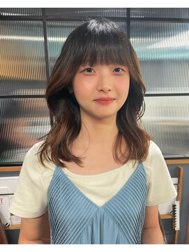 ロフティー 清澄白河(LOFTY) くびれヘア/韓国ヘア/髪質改善/ミディアム/清澄白河/錦糸町