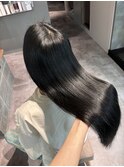 髪質改善ストレート