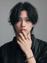 リップスヘアー 渋谷 annex(LIPPS hair)&nbsp;リバースセンターパート　コンマバング　韓流センターパート