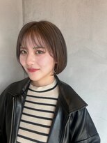 ラヴィズム 長岡店(LUVISM)&nbsp;ショートカット丸みショート耳掛けひし形小顔長岡/新潟/宮関