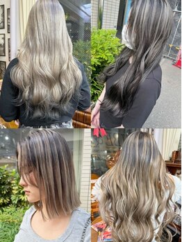 バイブアンドアネックス(VIBE & ANNEX)の写真/“横浜で叶う！！”理想のデザインカラー ☆【バレイヤージュ/ハイライト/ハイトーン】
