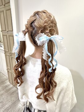 コル(CoL) ライブにおすすめなツインテールのヘアメ☆