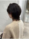 〇メンズ似合わせミディアムウルフカット