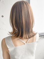 似合わせカット大人可愛いデジタルパーマうる艶髪#406f0414