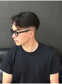 【ビジネスマンにもオススメ！】オトナ七三リバースショート