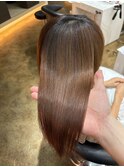 髪質改善ストレート