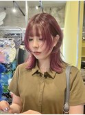 ブリーチ1回でできる【ワインレッド】