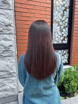 ビスイル 秋葉原店(Vis ill) 艶ストレート暗髪髪質改善