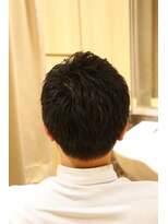 ヘアーモードキクチ 日本橋三越前店 ビジネスショート つんつんツーブロック