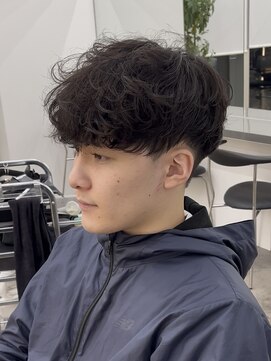 フィフス 仙台(fifth) 仙台メンズパーマシャドウパーマシースルーマッシュウルフゆるめ