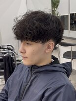 フィフス 仙台(fifth) 仙台メンズパーマシャドウパーマシースルーマッシュウルフゆるめ