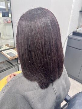 クラン 六甲道(Chlan) 深みボルドールビーの艶さらミディ