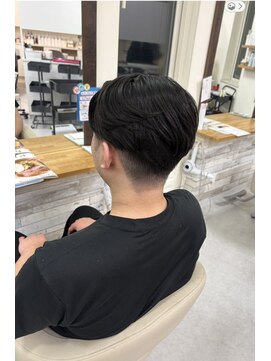 シルエット 美容室 メンズカット