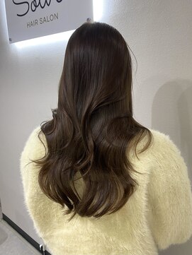 ソルバー(SOLVER) 【SOLVER 南】ブリーチなし/ダブルカラー/レイヤーカット