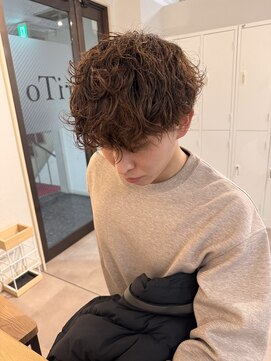 リト 四条 烏丸(riTo) メンズカット眉毛カットパーマフェザーパーマシャドウパーマ