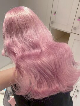 ベレーザ 渋谷(BELEZA) 18316ピンクミルクティーベージュワンホンセミロングレイヤー