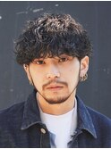 札幌大通メンズマッシュツイストスパイラルパーマツイスパ強め