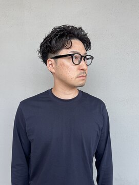 リット 甲府平和通り店(LIT) 山梨センターパートラルフカールツーブロックメンズパーマ