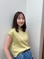 ローネス 銀座(LONESS)&nbsp;大人可愛い20代30代40代ミディアムレイヤーカット