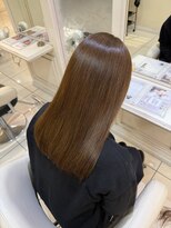 アッシュ 西荻窪店(Ash) 〈抜け感カラー〉カット+ブリーチなしオリーブ系カラー