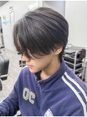 センターパート ナチュラル 鹿児島メンズ