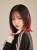ウィーニード 栄(WENEED)&nbsp;チェリーレッド韓国ボブ