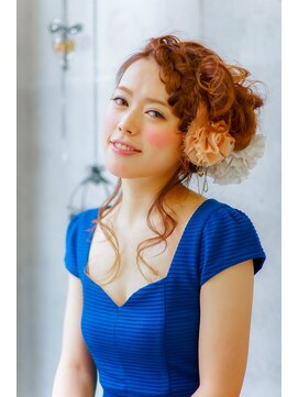 オリーブフォーヘアー(olive For hair) ☆スウィートシフォンアップ☆【olive for hair】03-6914-0898