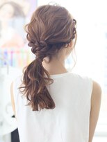 ガレリアエレガンテ 名駅店(GALLARIA Elegante)&nbsp;ポニーテールゆるアレンジ