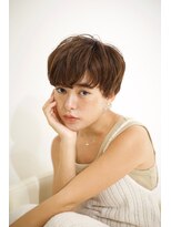 レンジシ オモテサンドウ(RENJISHI omotesando)&nbsp;大人くせ毛グレージュショート