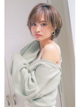 ロンド ストラーダ 心斎橋(Lond strada) 小顔に見えるショートボブ