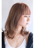 【kate 大宮】　ハニーベージュ×モテ外ハネ