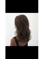 フェリア 松山(Feria)&nbsp;【Feria松山】やわらかウエーブ×グレージュカラー-相原愛梨-