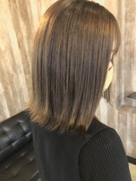 アルム(hair salon Alum)&nbsp;『 柔らかいベージュ☆　縮毛矯正毛にもOK　自然なツヤ感 』