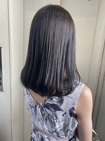 ヘアーデザイン シュシュ(hair design Chou Chou by Yone)&nbsp;透明感ハイライト&ツヤ感ダークグレージュ♪