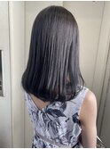 透明感ハイライト&ツヤ感ダークグレージュ♪