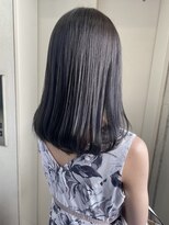 ヘアーデザイン シュシュ(hair design Chou Chou by Yone) 透明感ハイライト&ツヤ感ダークグレージュ♪