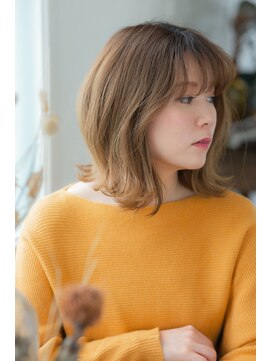 ラエティティア ロコ 刈谷店(Laetitia loco) ゆるっと外ハネカジュアルボブ