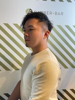 バーバーバー アカバネ(BARBER-BAR AKABANE) 大人のパーマスタイル【BARBER-BAR】