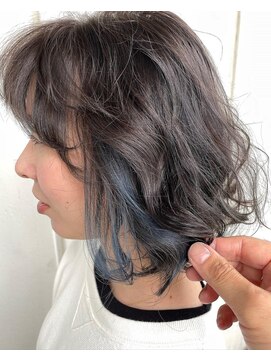 フラバー(flover) flover【インナーにネイビーをいれた透明感グレージュカラー】