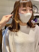 ヘアーデザイン シュシュ(hair design Chou Chou by Yone)&nbsp;☆chouchou☆インナーカラー×顔周りカット