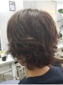 ウェーブを活かしたラフスタイル◎30代40代50代60代