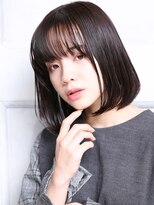 クラッチ トリートメント アンド ヘッドスパ 江坂(CLUTCH)&nbsp;大人可愛い小顔ツヤ髪ツヤ感ナチュラルボブ黒髪ボブ髪質改善A1